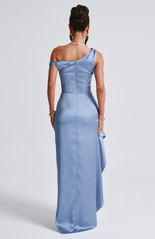 Juliene Maxi Dress - Dusty Blue - glavon