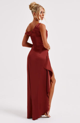 Juliene Maxi Dress - Rust - glavon