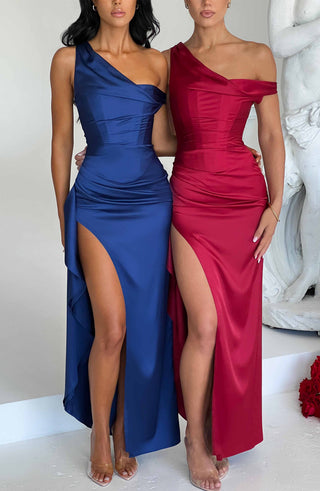 Juliene Maxi Dress - Wine - glavon