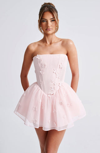 Justina Playsuit - Blush - glavon