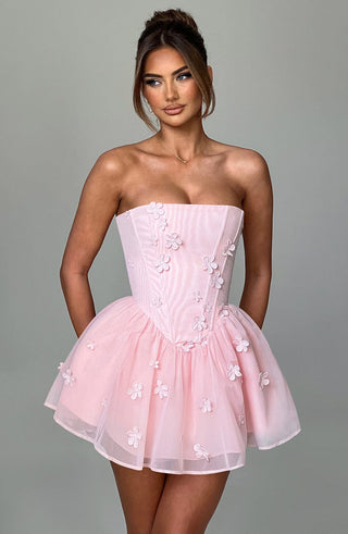 Justina Playsuit - Blush - glavon