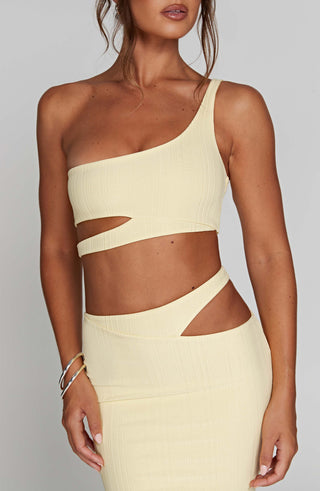 Kaela Top - Lemon - glavon
