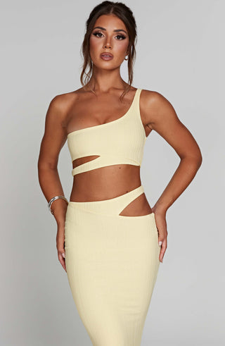 Kaela Top - Lemon - glavon