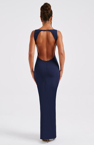 Kassandra Maxi Dress - Navy - glavon