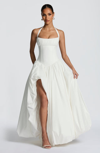 Keira Maxi Dress - Ivory - glavon