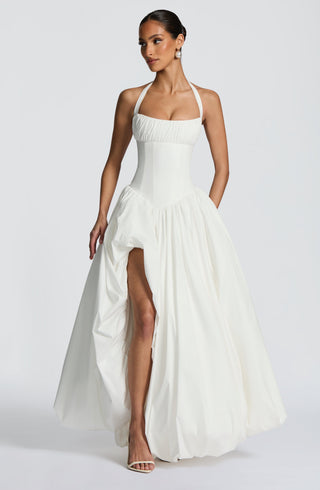 Keira Maxi Dress - Ivory - glavon