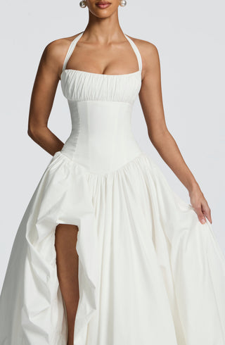 Keira Maxi Dress - Ivory - glavon