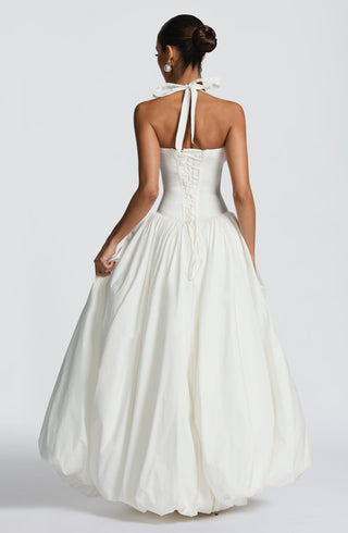 Keira Maxi Dress - Ivory - glavon