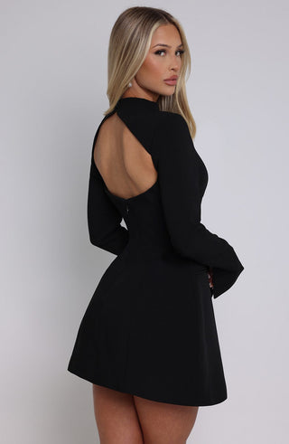 Kelly Mini Dress - Black - glavon