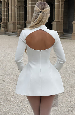 Kelly Mini Dress - Ivory - glavon