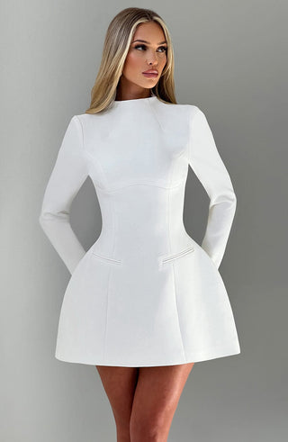 Kelly Mini Dress - Ivory - glavon