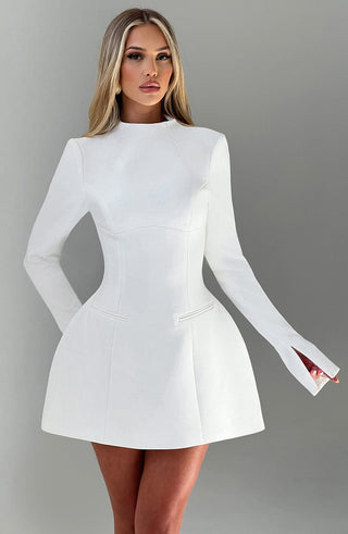 Kelly Mini Dress - Ivory - glavon