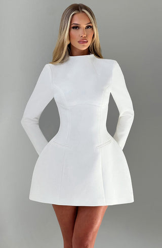 Kelly Mini Dress - Ivory - glavon