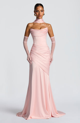 Kensington Maxi Dress - Blush - glavon