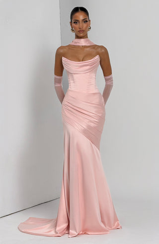 Kensington Maxi Dress - Blush - glavon