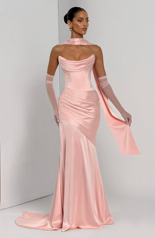 Kensington Maxi Dress - Blush - glavon