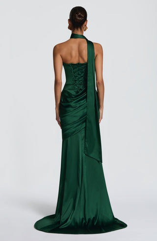 Kensington Maxi Dress - Emerald - glavon