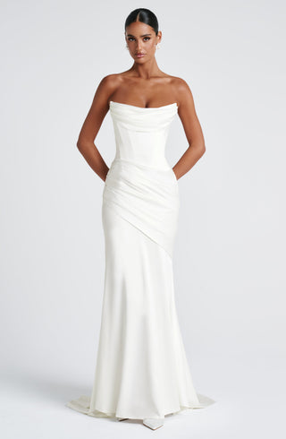 Kensington Maxi Dress - Ivory - glavon