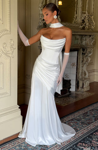 Kensington Maxi Dress - Ivory - glavon