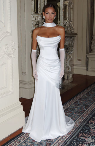 Kensington Maxi Dress - Ivory - glavon