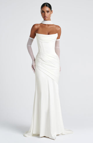 Kensington Maxi Dress - Ivory - glavon