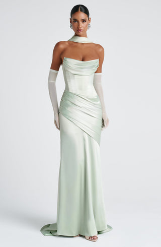 Kensington Maxi Dress - Mint - glavon
