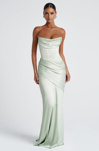 Kensington Maxi Dress - Mint - glavon