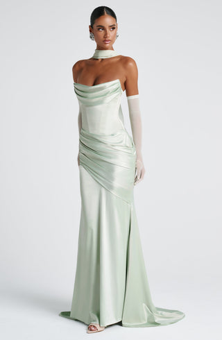 Kensington Maxi Dress - Mint - glavon