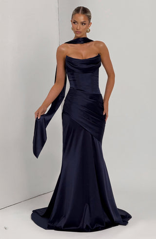 Kensington Maxi Dress - Navy - glavon