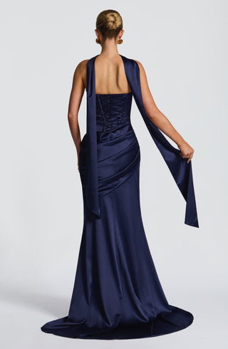 Kensington Maxi Dress - Navy - glavon