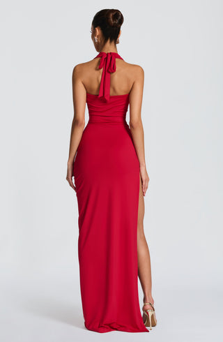 Kingsley Maxi Dress - Red - glavon