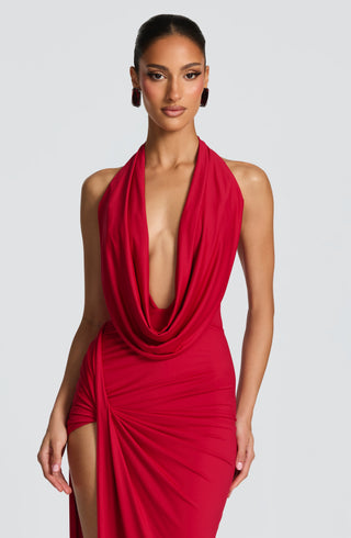 Kingsley Maxi Dress - Red - glavon