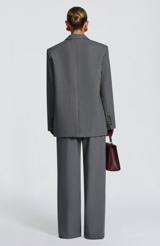 Kirsty Pants - Grey Marl - glavon