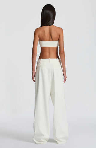 Kirsty Pants - Ivory - glavon