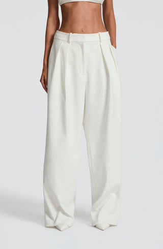 Kirsty Pants - Ivory - glavon