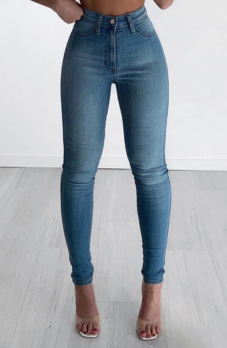 Kyla Jeans - Light Blue - glavon