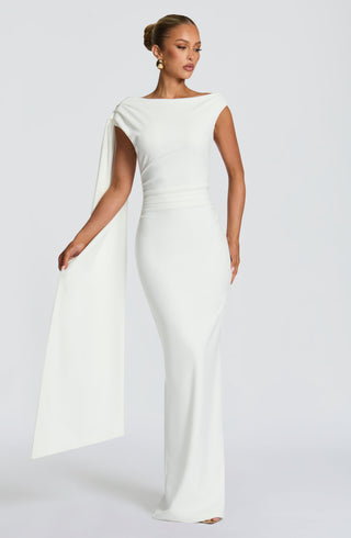 Kylie Maxi Dress - Ivory - glavon