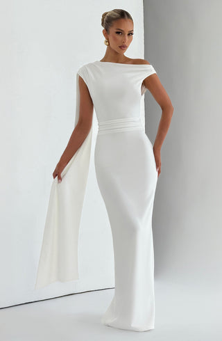 Kylie Maxi Dress - Ivory - glavon