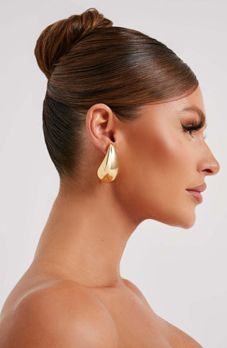 Large Fayth Earrings - Gold - glavon