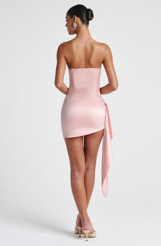 Leoni Mini Dress - Blush - glavon