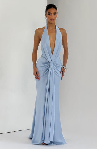 Linette Gown - Glacier Blue - glavon