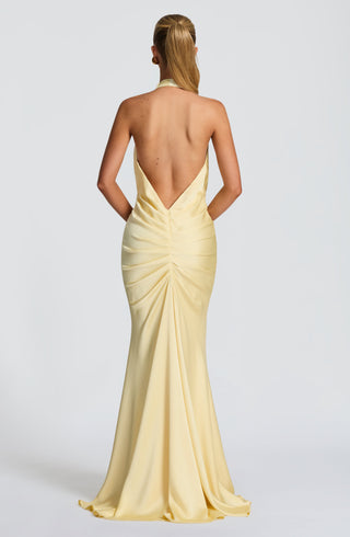 Linette Gown - Lemon - glavon