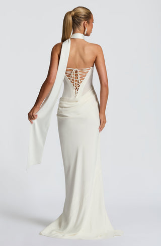 Liora Maxi Dress - Ivory - glavon