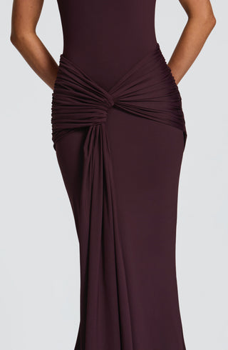 Lorenza Maxi Dress - Plum - glavon