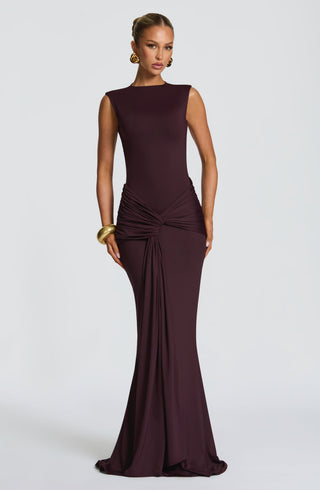 Lorenza Maxi Dress - Plum - glavon