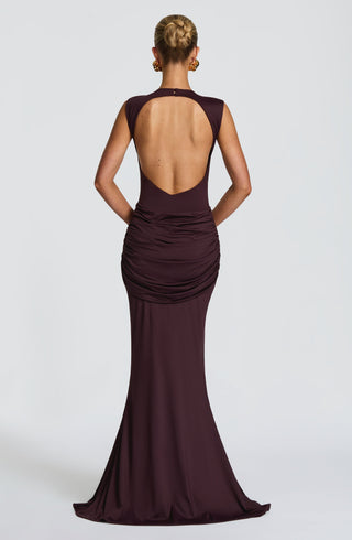 Lorenza Maxi Dress - Plum - glavon