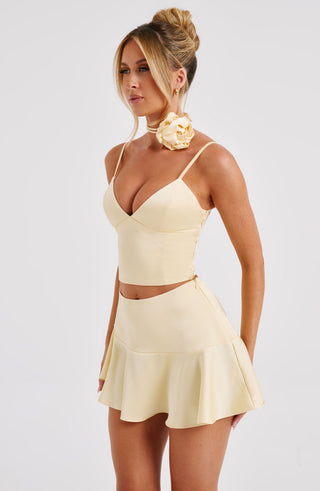 Louisa Top - Lemon - glavon