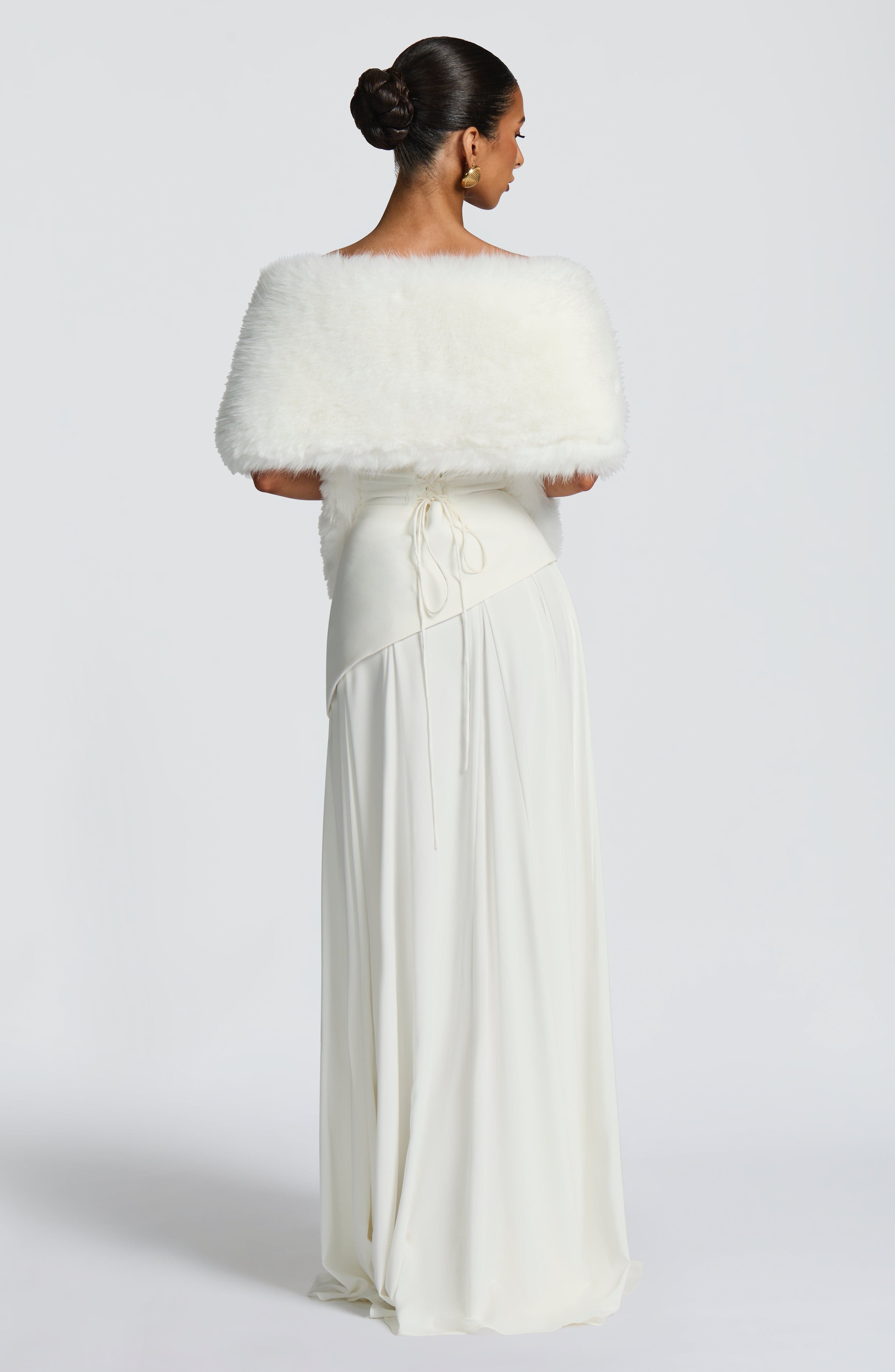 Lulu Shawl - Ivory - glavon