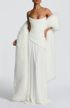 Lulu Shawl - Ivory - glavon