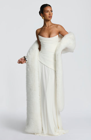 Lulu Shawl - Ivory - glavon